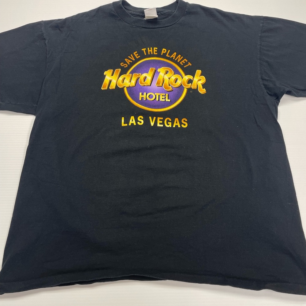 Vintage Single Stitched Hard Rock Hotel Las Vegas Tee Size 2XL